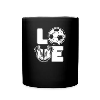 Love Soccer Player Professional Soccer God - Full Colour Mug - black - Front