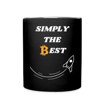 Tout simplement le meilleur - Mug uni - noir - Devant