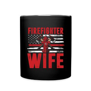 Firefighter Fire Crews ́ - Full Colour Mug - black - Front