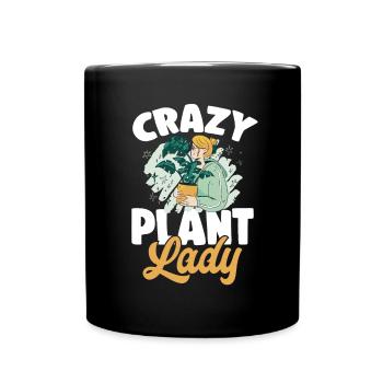 Monstera Deliciosa Albo Plante d’intérieur botanique - Mug uni - noir - Devant