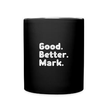 Bon mieux Mark - Mug uni - noir - Devant