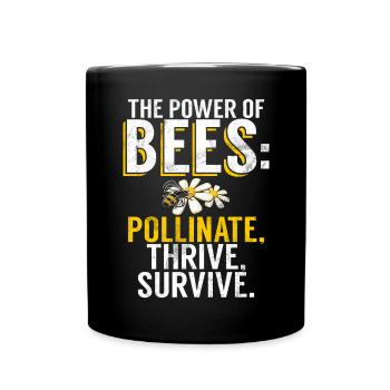 Bee Gifts - Full Colour Mug - black - Front