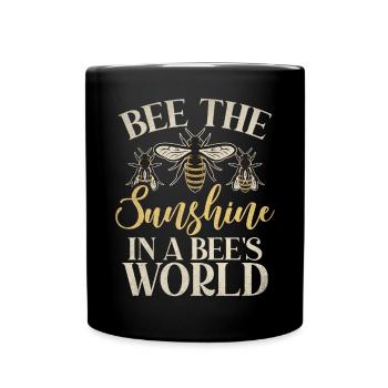 Bee Gifts - Full Colour Mug - black - Front