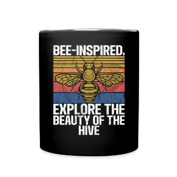 Bee Gifts - Full Colour Mug - black - Front