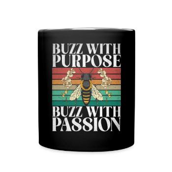 Bee Gifts - Full Colour Mug - black - Front