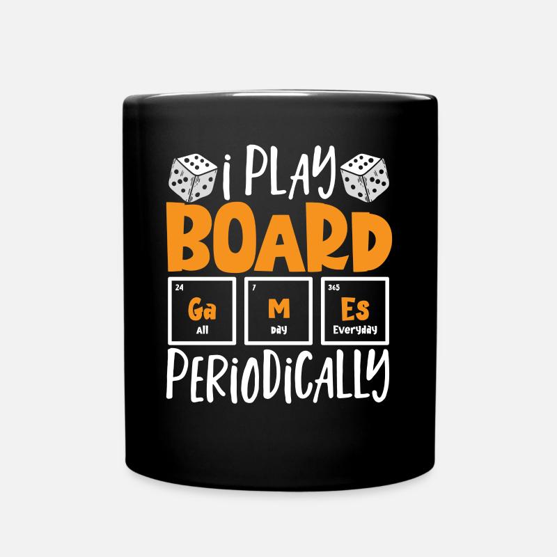 Jeux de société jeu de société cadeau - Mug uni - noir