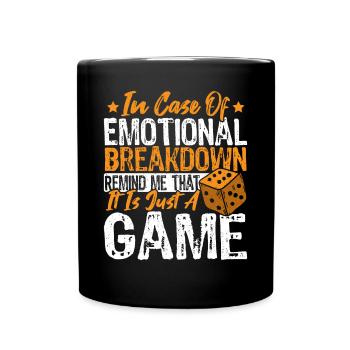 Board Games Game Board Gift - Full Colour Mug - black - Front