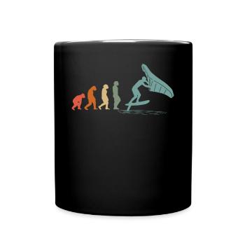 Planche de wingfoil Surfer Wingfoil Vintage - Mug uni - noir - Devant