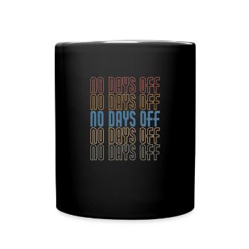 Bodybuilder Body Building Fitness Gym Gift - Full Colour Mug - black - Front