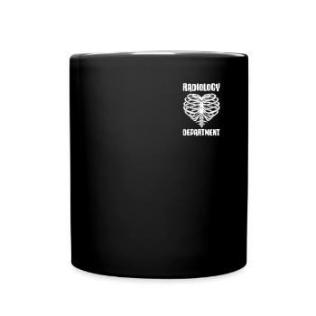 Département de radiologie Radiologue Joke Radiographie - Mug uni - noir - Devant
