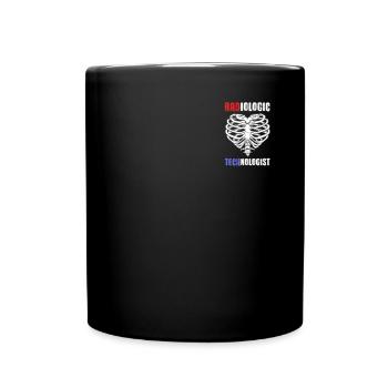 Département de radiologie Radiologue Joke Radiographie - Mug uni - noir - Devant