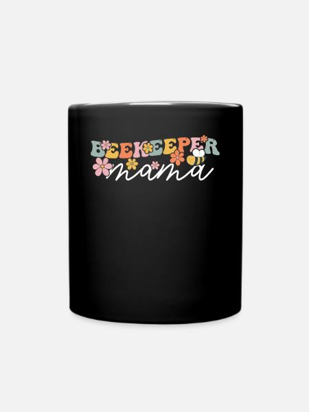 Groovy Imkerei Mama - Tasse einfarbig - Schwarz