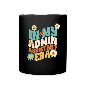 Secrétaire, Adjointe administrative, Commis de bureau - Mug uni - noir - Devant