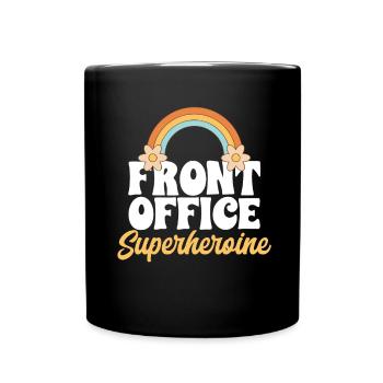 Secrétaire, Adjointe administrative, Commis de bureau - Mug uni - noir - Devant