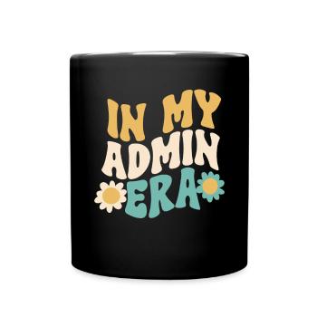 Secrétaire, Adjointe administrative, Commis de bureau - Mug uni - noir - Devant