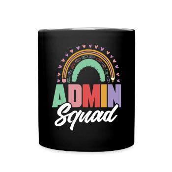 Secrétaire, Adjointe administrative, Commis de bureau - Mug uni - noir - Devant