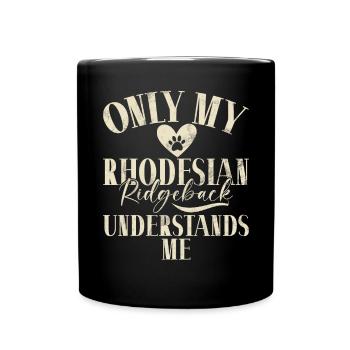Cadeaux Rhodesian Ridgeback - Mug uni - noir - Devant