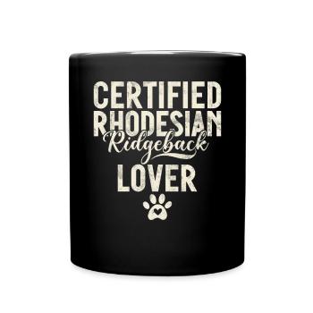Cadeaux Rhodesian Ridgeback - Mug uni - noir - Devant