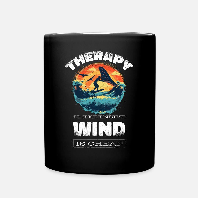 Wingfoil Surfer Accessoires de wingfoil Wing-foil - Mug uni - noir