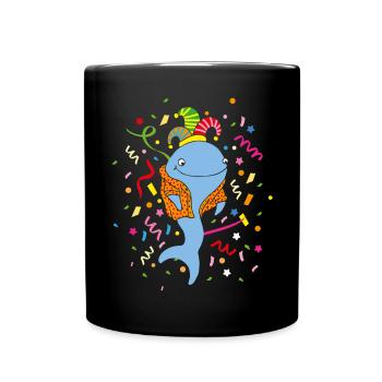 Carnival Carnival Confetti Fool's Cap Cologne - Full Colour Mug - black - Front