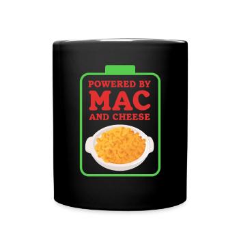 Macaroni au fromage | Cadeau de macaroni au fromage - Mug uni - noir - Devant