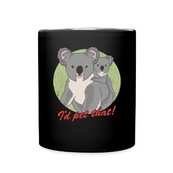 Koala Koalas Koala Bear Koala Bear Gift - Full Colour Mug - black - Front