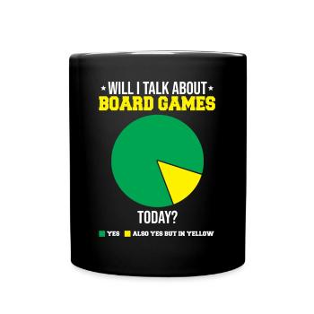 Board Games Game Board Gift - Full Colour Mug - black - Front