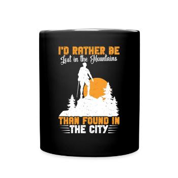 Alpinisme Chien Accessoires de randonnée Mountain Dog Lovers - Mug uni - noir - Devant