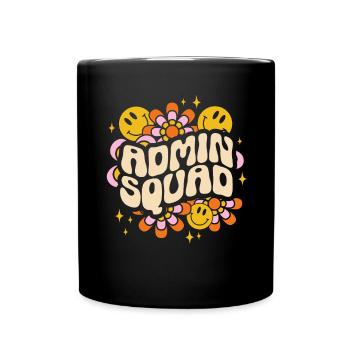 Secrétaire, Adjointe administrative, Commis de bureau - Mug uni - noir - Devant