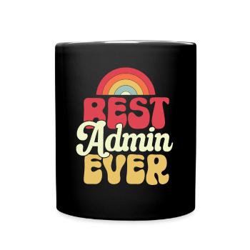 Secrétaire, Adjointe administrative, Commis de bureau - Mug uni - noir - Devant