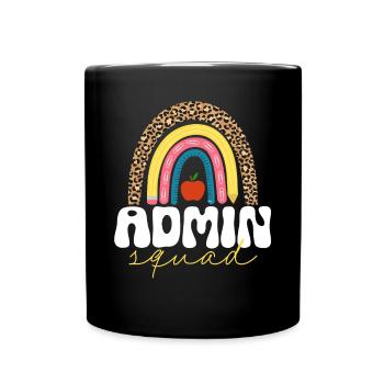 Secrétaire, Adjointe administrative, Commis de bureau - Mug uni - noir - Devant