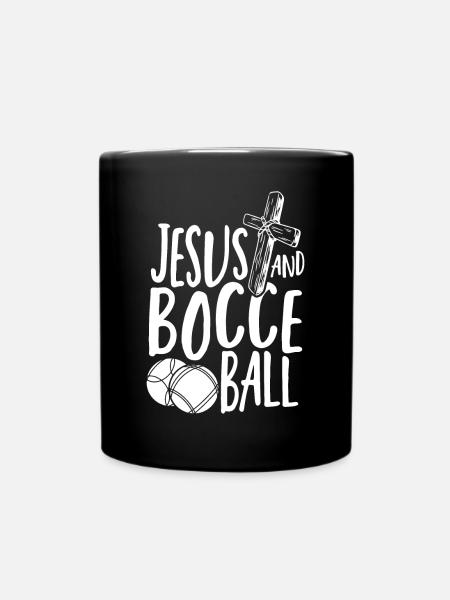 Boccia - Tasse einfarbig - Schwarz