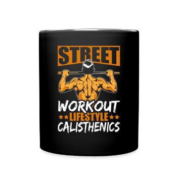 Calisthenics - Full Colour Mug - black - Front