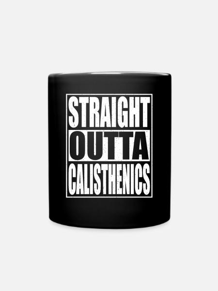Calisthenics - Full Colour Mug - black