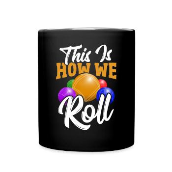 Lyonnaises - Mug uni - noir - Devant