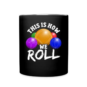 Lyonnaises - Mug uni - noir - Devant