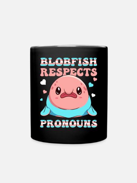 Kawaii Transgender Flagge Trans - Tasse einfarbig - Schwarz