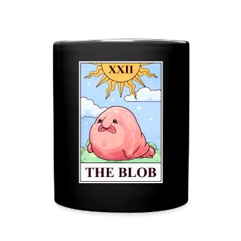 Carte de tarot Blobfish - Mug uni - noir - Devant