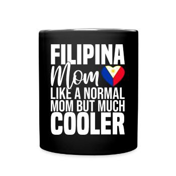 Philippinisch | Philippinen Filipino Meer Geschenk - Tasse einfarbig - Schwarz - Vorne