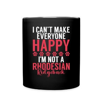 Rhodesian Ridgeback Gifts - Full Colour Mug - black - Front
