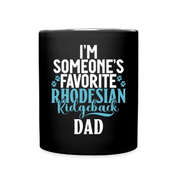 Rhodesian Ridgeback Gifts - Full Colour Mug - black - Front
