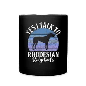 Cadeaux Rhodesian Ridgeback - Mug uni - noir - Devant