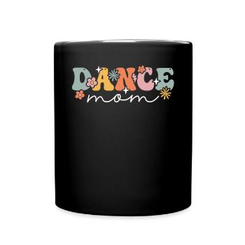 Groovy Ballerine Ballet Danseuse - Mug uni - noir - Devant
