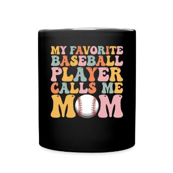 Groovy Mommy - Tasse einfarbig - Schwarz - Vorne