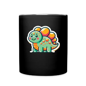 Dinosaure Bébé Dino Enfants Dinosaure Enfants - Mug uni - noir - Devant