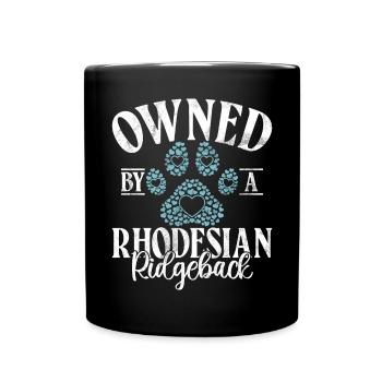 Rhodesian Ridgeback Gifts - Full Colour Mug - black - Front