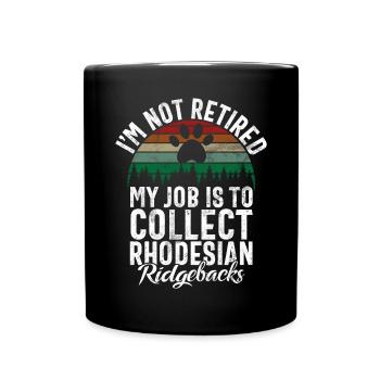 Cadeaux Rhodesian Ridgeback - Mug uni - noir - Devant