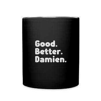 Good better Damien - Full Colour Mug - black - Front
