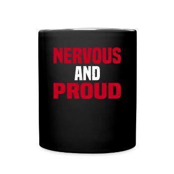 Misanthrope Antisocial Introvert - Full Colour Mug - black - Front