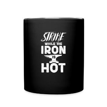 Blacksmith Schiede Anvil Cutler Gift - Full Colour Mug - black - Front